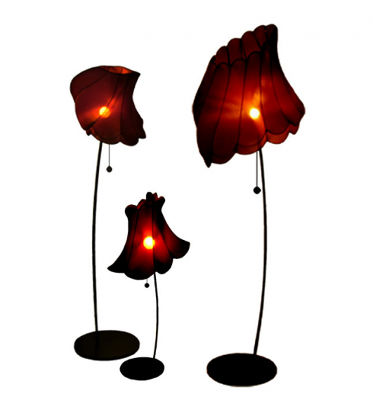 Flown up lamps by Frederike Top - Tuttobene Milan 2008